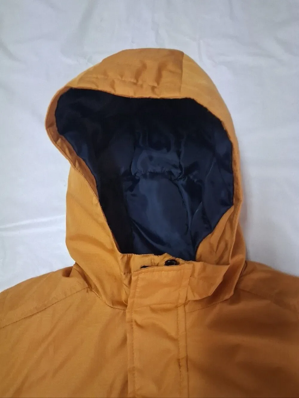 Old Navy Hooded Puffer Jacket - Mustard Yellow Little Boy's Size XS (5)